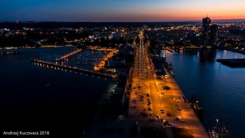 Gdynia Nocą - Port